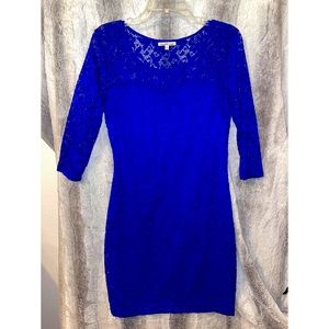Royal Blue formal dress